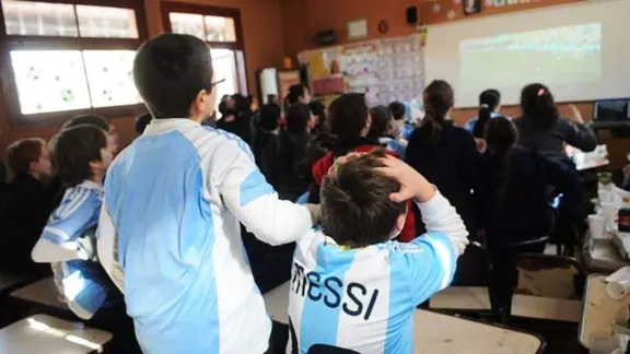 Escuelas de Entre Ríos podrán ver los partidos de la Selección y trabajar contenidos pedagógicos vinculados al Mundial
