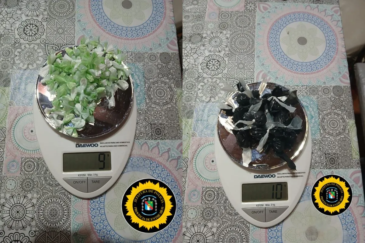 Cayeron con droga y tobillera electrónica: seis allanamientos, cocaína, marihuana y dos detenidos