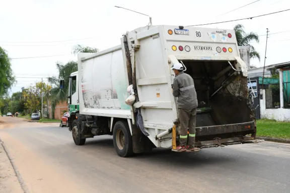 Así será la recolección de residuos durante el fin de semana largo