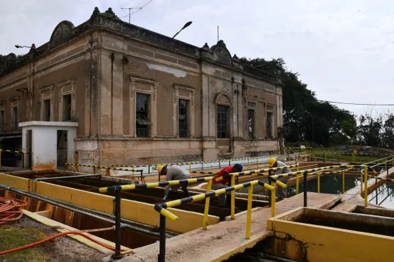 Concordia: finalizaron los trabajos en la red de agua potable y el servicio comienza a normalizarse