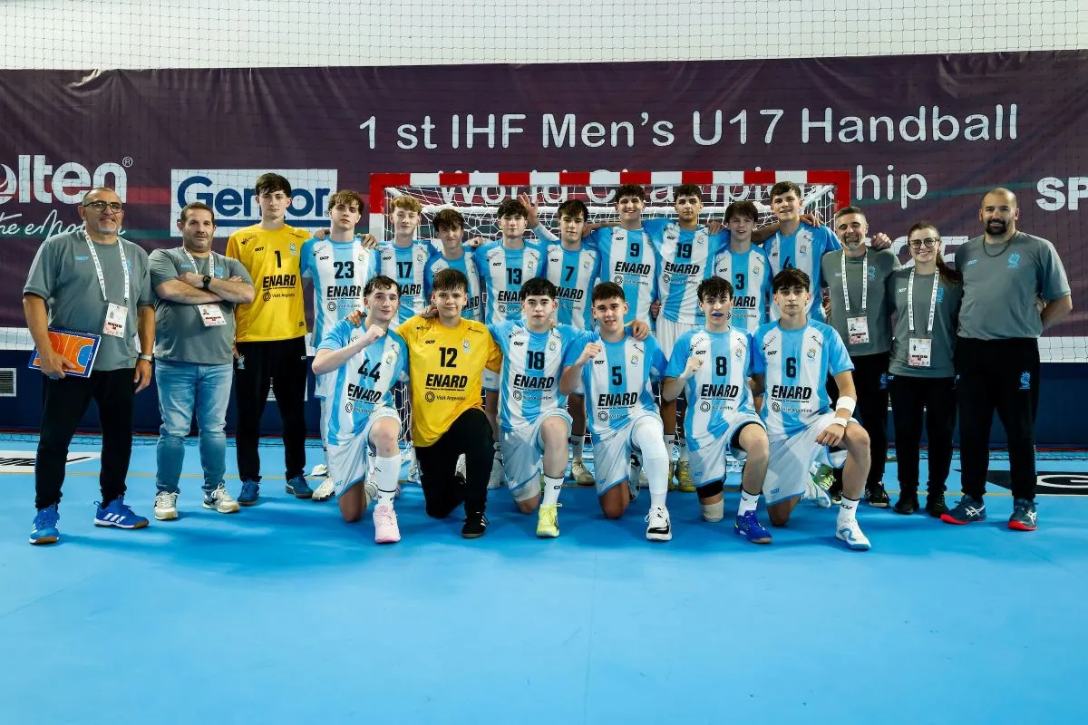 Argentina vs Puerto Rico, 1ST IHF Men’s Under-17 World Championship 2025, Casablanca, Morocco, 24.10.2025, Mandatory Credit © Sasa Pahic Szabo / kolektiff