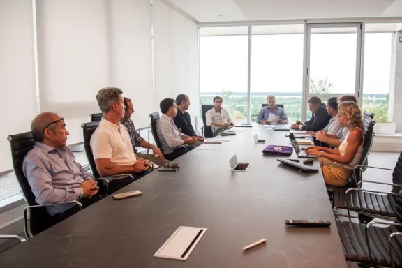 Frigerio analizó con Vialidad provincial el acceso a financiamiento internacional para obras viales
