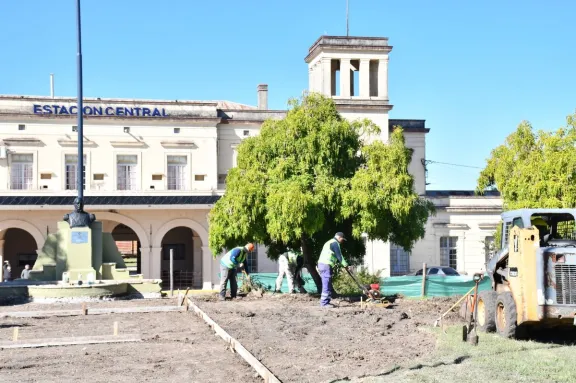 Avanza la puesta en valor de la Estación Central y su entorno histórico