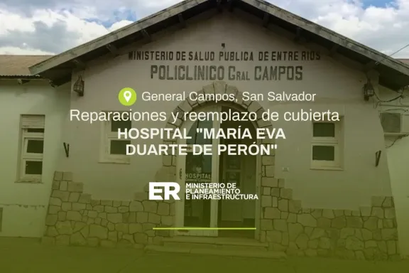 La provincia licita obras por más de $214 millones para mejorar el hospital de General Campos