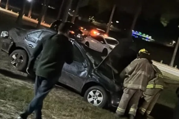 Una adolescente perdió una pierna tras un brutal choque en el acceso a Federación: investigan una posible picada