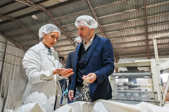 Con apoyo del RINI, una firma entrerriana invertirá más de 1,5 millones de dólares en tecnología y producción arrocera