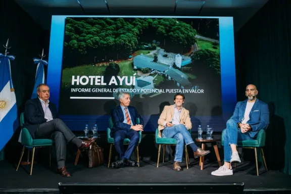 Avanza la recuperación del Hotel Ayuí: realizaron una reunión clave por la futura licitación y operación