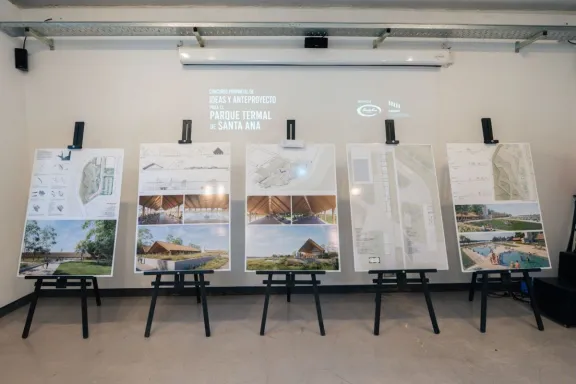 Santa Ana presentó el anteproyecto de su futuro parque termal y apuesta al crecimiento turístico