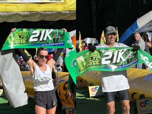 Gran convocatoria en la 21K Lago Salto Grande: 600 atletas dijeron presente