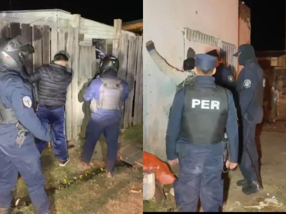 Operativo Blindaje en Concordia: allanamientos, dos detenidos y secuestro de cocaína en más de ocho barrios