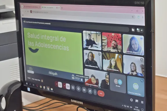 Entre Ríos participó del primer encuentro nacional sobre salud integral adolescente
