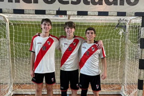 Rodrigo Berthet llegó a River Plate y sigue creciendo la presencia entrerriana en el handball millonario