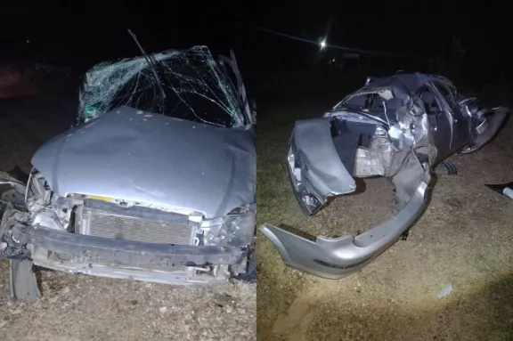 Un conductor chaqueño perdió el control y despistó sobre la Autovía Artigas