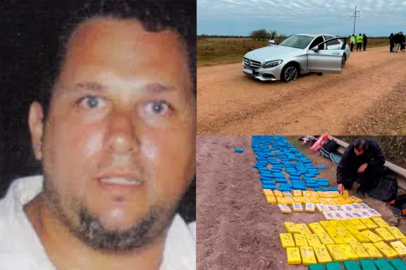Procesaron con prisión preventiva a los tres narcos que transportaban 260 kilos de cocaína en un Mercedes Benz de alta gama