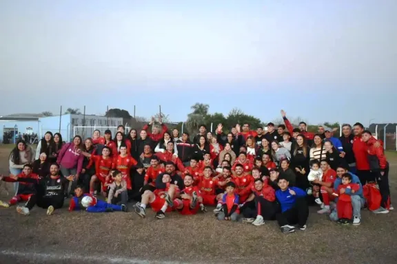 Libertad se consagró campeón del fútbol concordiense