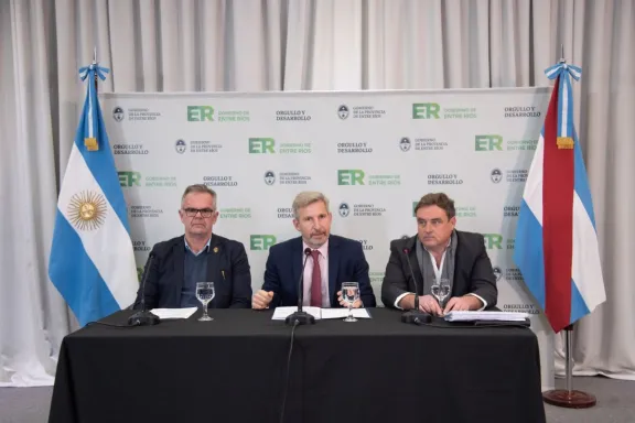 Frigerio presentó una batería de obras y confirmó una inversión millonaria para las rutas entrerrianas