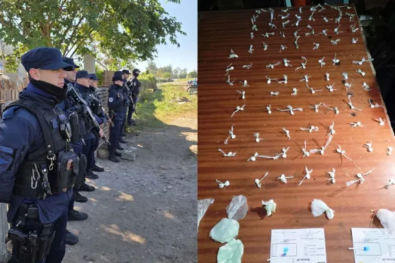 Allanamiento por un hurto terminó con el secuestro de cocaína, dinero y dos detenidos en barrio Tiro Federal