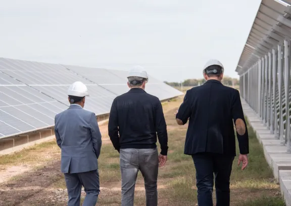 Se inauguró un parque solar en Entre Ríos: demandó una inversión de $600 millones