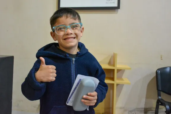 Más de 1.100 niños y adolescentes recibieron anteojos gratuitos en Concordia