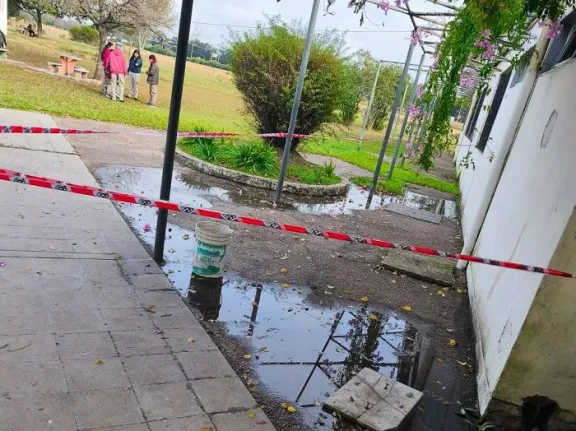 Convocan a una concentración frente a la Escuela Agrotécnica N° 24 para exigir obras urgentes