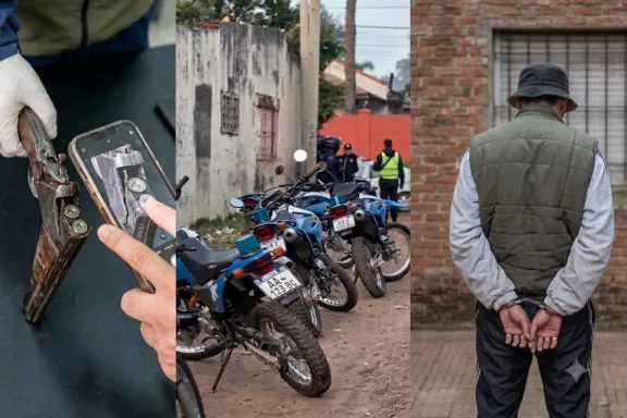 Detuvieron a un hombre armado durante un operativo de saturación en Concordia