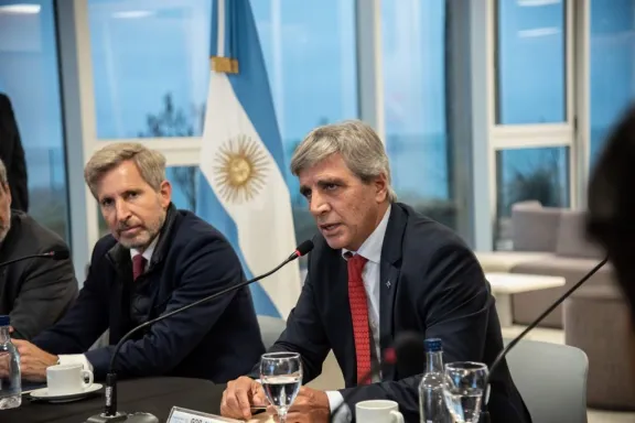 Frigerio: Estamos en condiciones de escribir el próximo capítulo del pacto fiscal durante la reunión con Caputo en Paraná