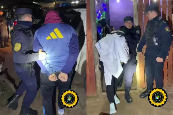 Un hombre y una mujer detenidos tras allanamiento: secuestran cocaína, celulares y dinero en efectivo