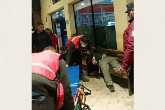 El Centro de Monitoreo detectó una emergencia y permitió asistir a un ciudadano descompensado en la Terminal