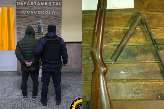 Allanamientos por hurto: secuestran un arma de aire comprimido y marihuana