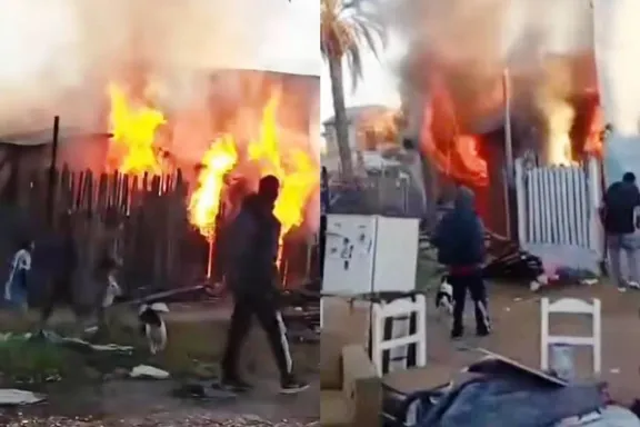 Voraz incendio en San Miguel II: dos viviendas fueron destruidas y otras tres sufrieron graves daños