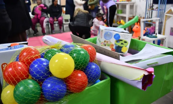 El Municipio reabrió el CDI Manitos Pintadas en barrio El Silencio y refuerza la atención para niños de 45 días a 3 