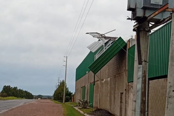 Temporal en Entre Ríos: cayeron 53 mm en Concordia y el Gobierno asiste a las localidades afectadas