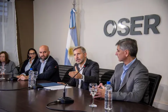 Frigerio aseguró que OSER redujo su déficit un 30% y amplió la cobertura con más de 300.000 nuevas prestaciones