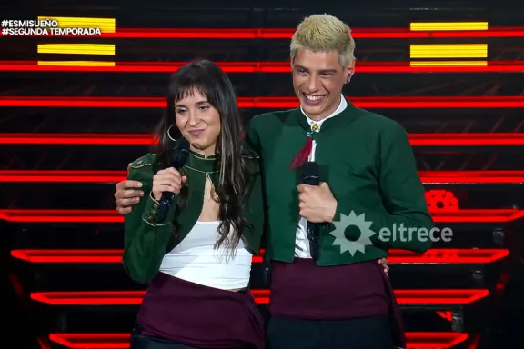 Diego Detona debutó en la segunda temporada de Es mi sueño y volvió a conquistar al jurado