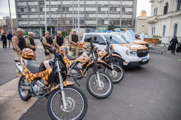 Entre Ríos incorporó nuevos patrulleros, vehículos y armamento para fortalecer a la Policía
